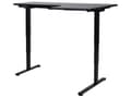 Miniatyrbillede 7 af 11: Hæve Sænkebord Elektrisk Sort 160 x 59 cm Ergonomisk Kontorbord El Skrivebord til Hjemmekontor Værelse Moderne Computerbord