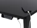 Miniatyrbillede 8 af 11: Hæve Sænkebord Elektrisk Sort 160 x 59 cm Ergonomisk Kontorbord El Skrivebord til Hjemmekontor Værelse Moderne Computerbord
