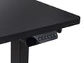 Miniatyrbillede 9 af 11: Hæve Sænkebord Elektrisk Sort 160 x 59 cm Ergonomisk Kontorbord El Skrivebord til Hjemmekontor Værelse Moderne Computerbord