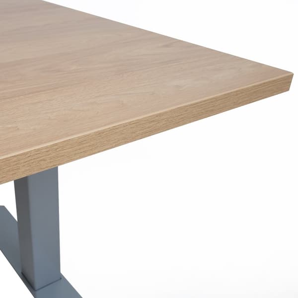 Sähköpöytä ERGO 160x80cm säädettävä, kaksoismoottorilla, beige/harmaa