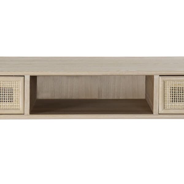 Skrivbord DKD Home Decor Paulowniaträ Trä MDF 120 x 42,5 x 78 cm