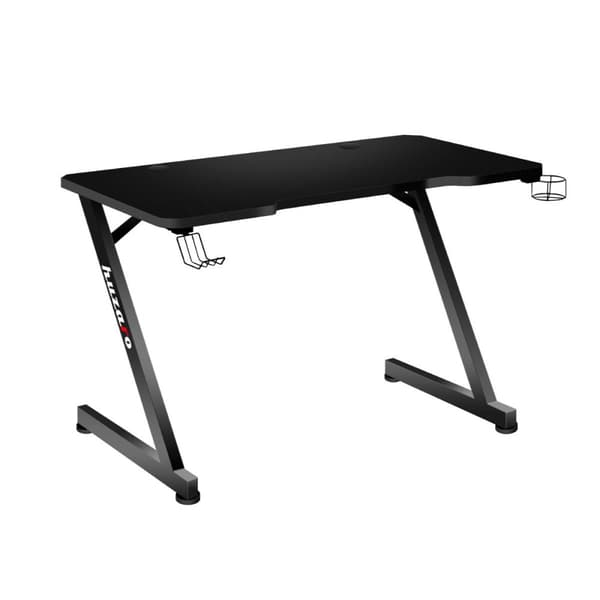 Skrivbord Gaming Huzaro Hero 2.5 Svart Aluminium 120 x 60 cm