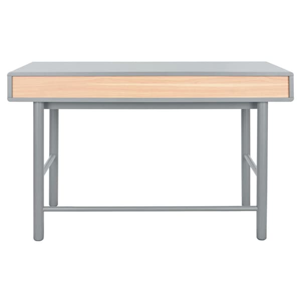 Skrivbord Home ESPRIT Blå Grå Trä MDF 120 x 60 x 75 cm