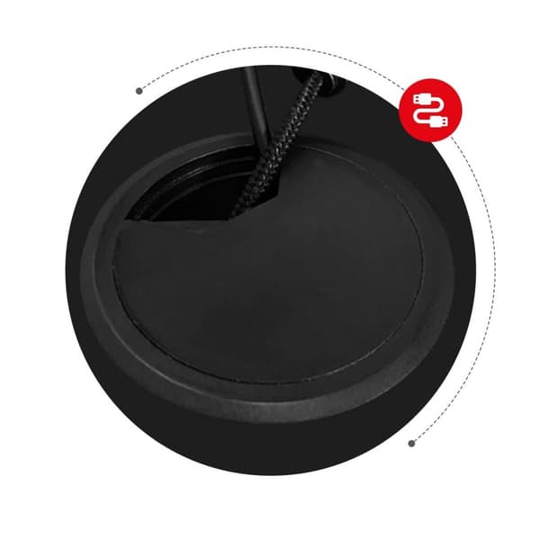 Skrivbord Huzaro HZ-Hero 1.8 Black Svart Stål