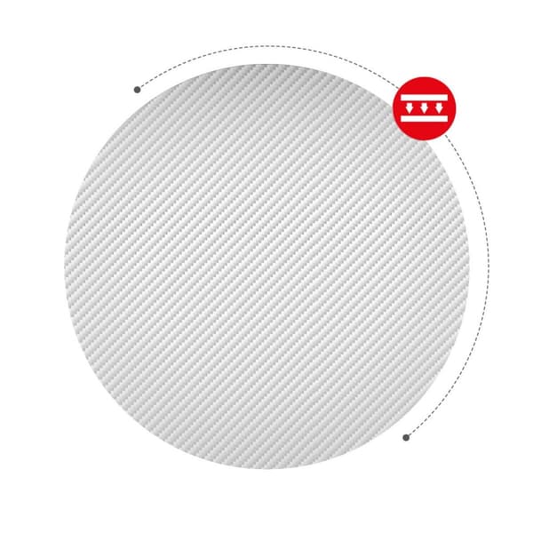Skrivebord Huzaro Hero 2.5 Hvid Sort Aluminium 120 x 60 cm