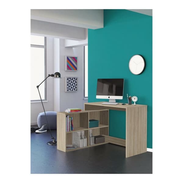 Skrivebord Demeyere Nagano Træ Hrast 112 x 101 x 77 cm 24 x 101 x 63 cm