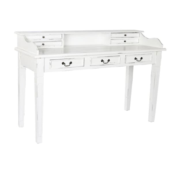 Skrivebord Home ESPRIT Hvid Træ 150 x 57 x 100 cm