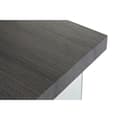 Miniatyrbilde 5 av 8: Skrivebord DKD Home Decor Grå Gjennomsiktig Krystall Tre MDF 120 x 50 x 76 cm