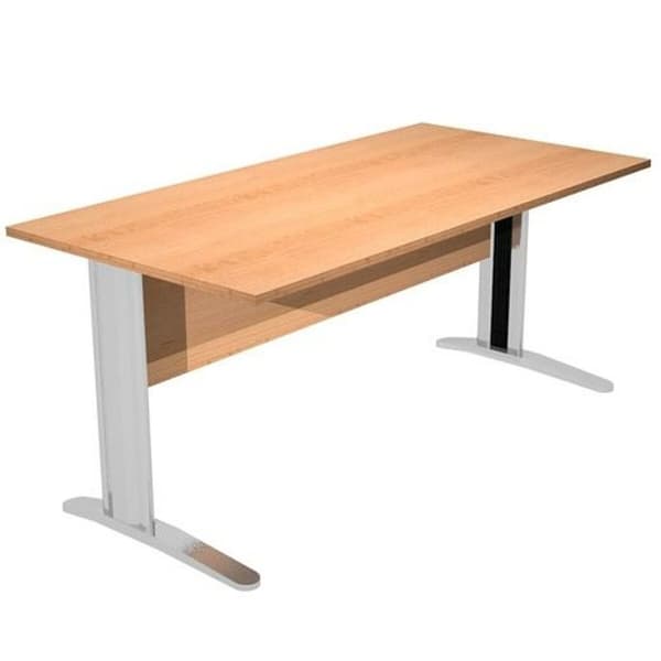 Skrivebord Artexport Presto Brun Metall Melamin 160 x 80 x 72 cm