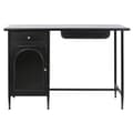 Miniatyrbilde 3 av 9: Skrivebord DKD Home Decor Svart Metall Krystall 120 x 50 x 80 cm