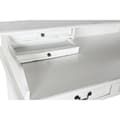 Miniatyrbilde 6 av 6: Skrivebord Home ESPRIT Hvit Tre 150 x 57 x 100 cm