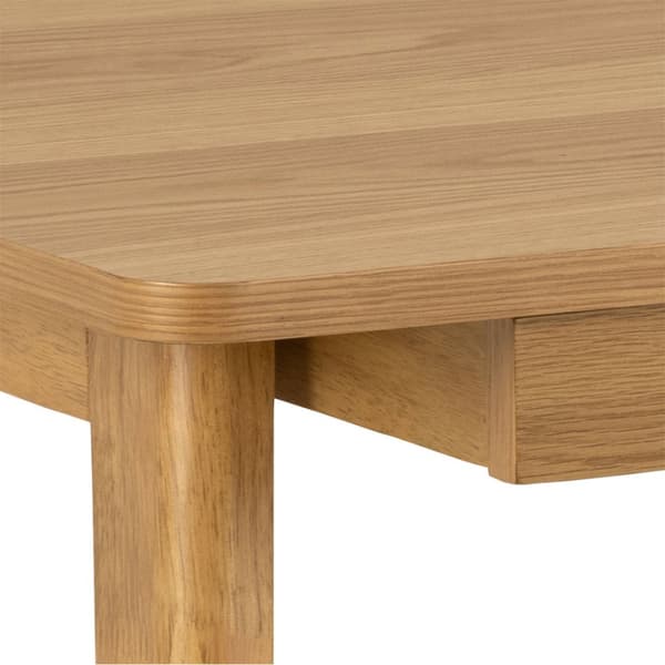Barnett skrivebord eik dekor.