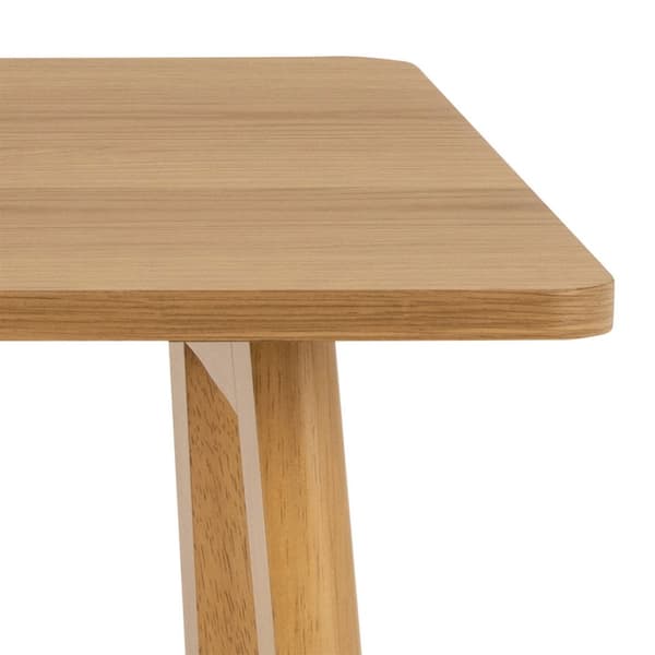 Barnett skrivebord eik dekor.