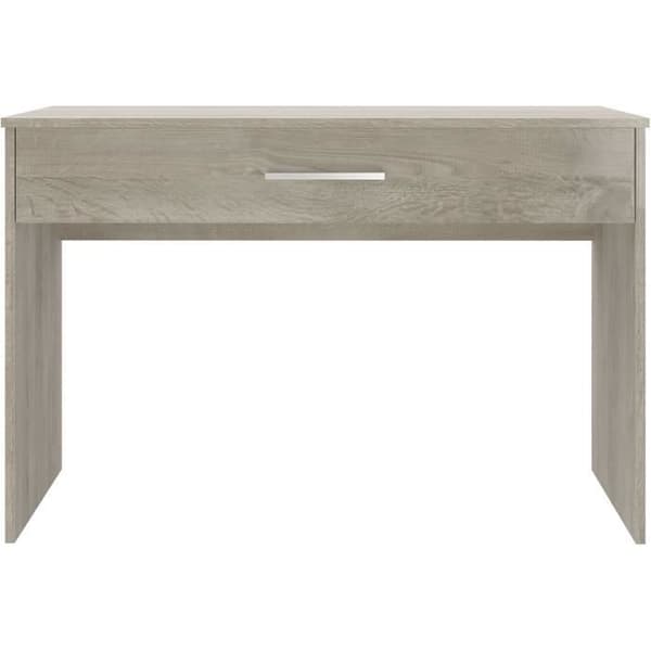 Stort lådskrivbord - Ekmelamin - 110 x 56 x 81,5 cm