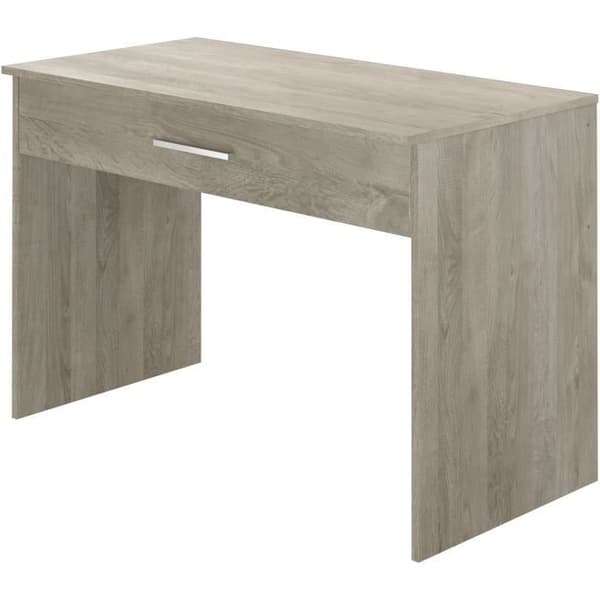 Stort lådskrivbord - Ekmelamin - 110 x 56 x 81,5 cm