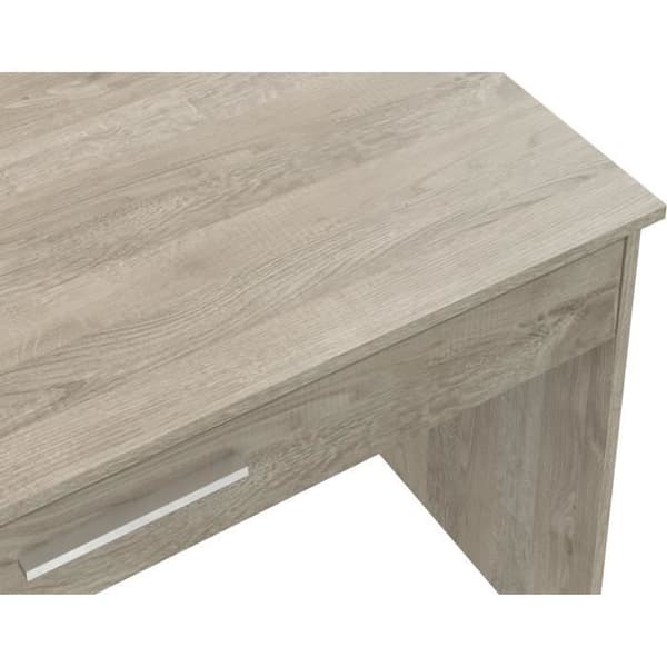 Stort lådskrivbord - Ekmelamin - 110 x 56 x 81,5 cm