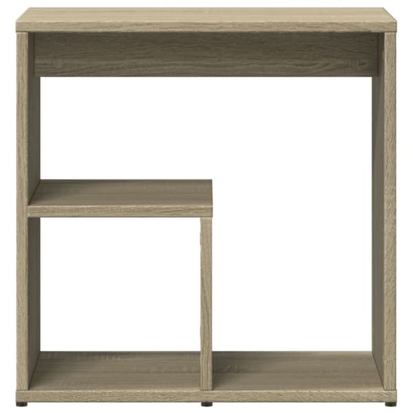 sidebord 50x30x50 cm konstrueret træ sonoma-egetræsfarvet