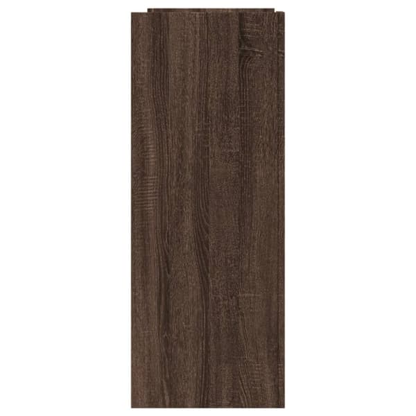 Konsolipöytä ruskea tammi 100x35x90 cm tekninen puu