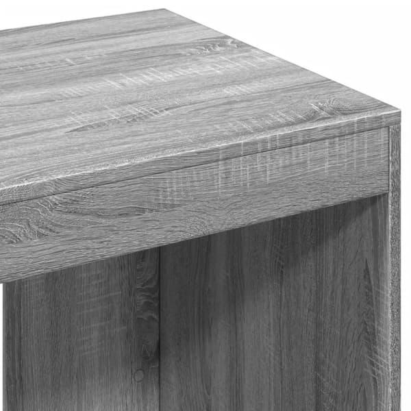 Työpöytä harmaa Sonoma 103,5x56,5x94 cm tekninen puu