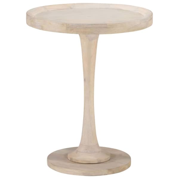 sidebord Ø60x75 cm massivt mangotræ
