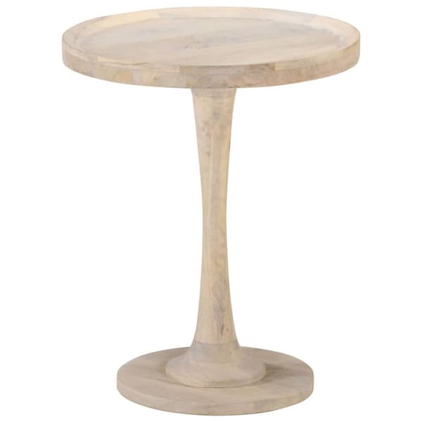 sidebord Ø60x75 cm massivt mangotræ