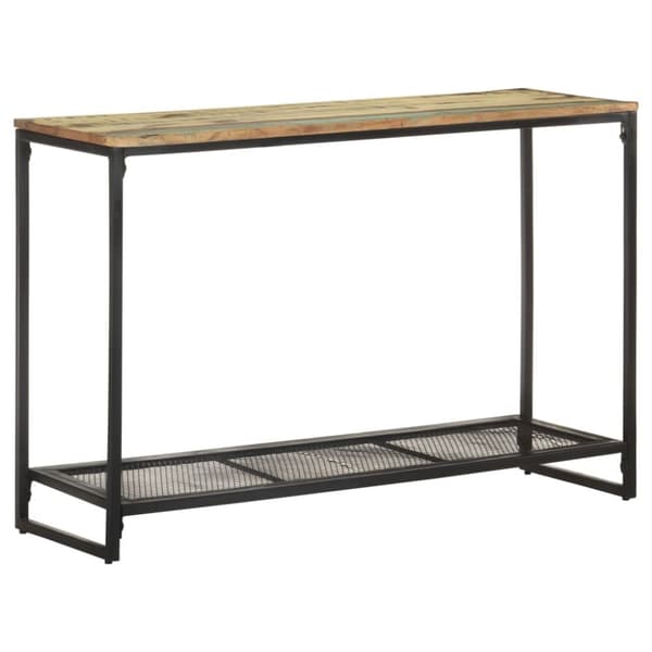 Konsolipöytä 110x35x75 cm kierrätetty täyspuu