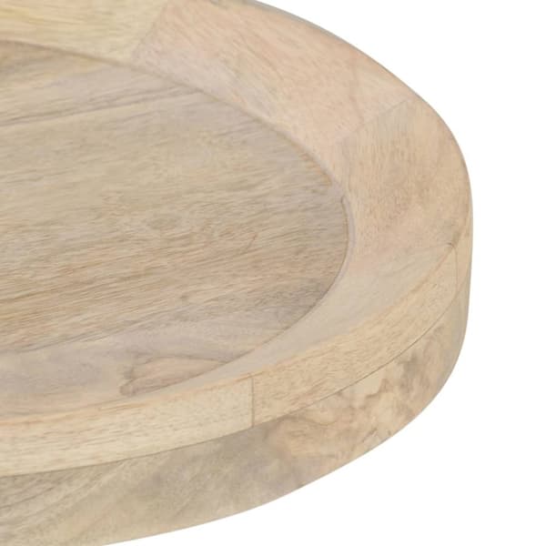 sidebord Ø40x45 cm massivt mangotræ