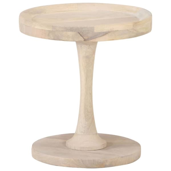 sidebord Ø40x45 cm massivt mangotræ