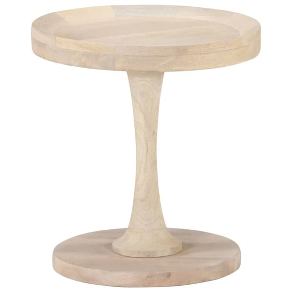 sidebord Ø40x45 cm massivt mangotræ