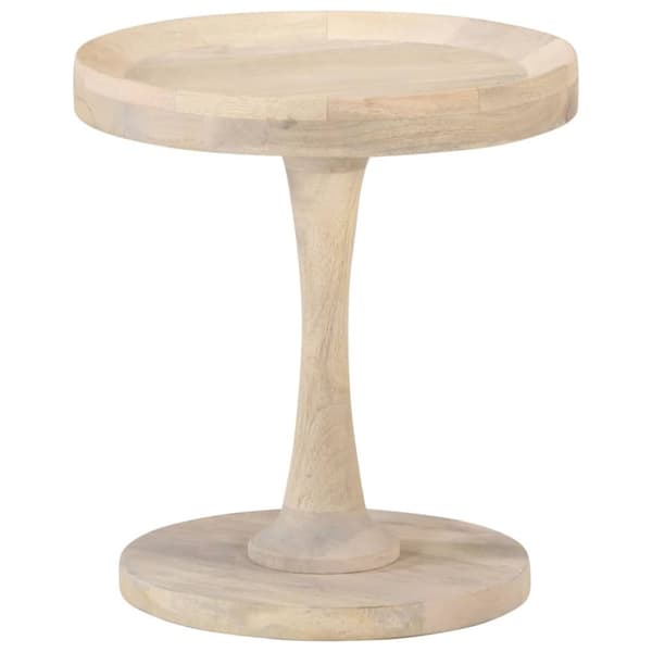 sidebord Ø40x45 cm massivt mangotræ