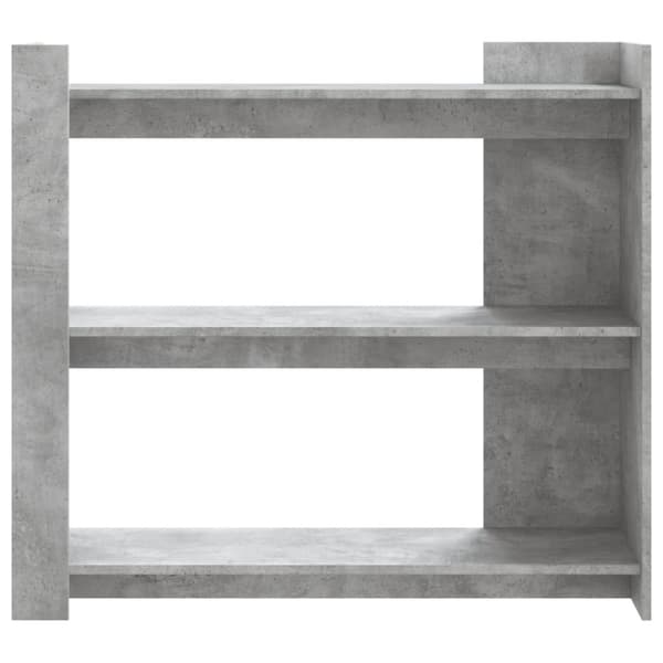 Konsolipöytä betoninharmaa 100x35x90 cm lastulevy