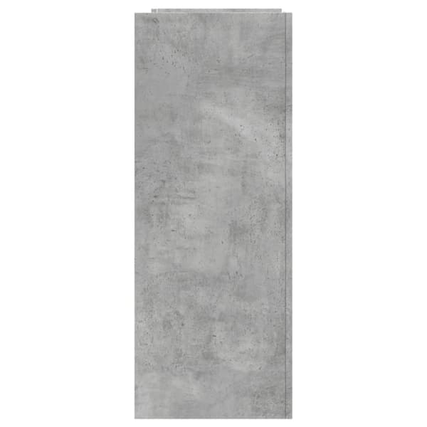 Konsolipöytä betoninharmaa 100x35x90 cm lastulevy