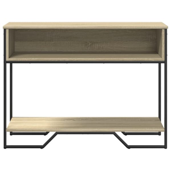 Sohvapöytä Sonoma-tammi 100x35x74,5 cm tekninen puu