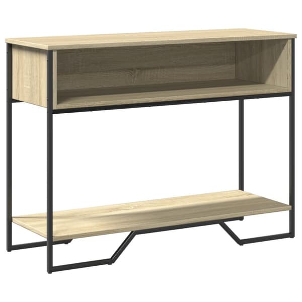 Sohvapöytä Sonoma-tammi 100x35x74,5 cm tekninen puu