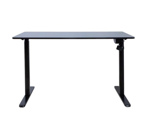 Skrivebord ERGO LIGHT med 1 motor 120x60xH72,5-117,5cm, sort