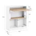 Miniatyrbild 3 av 11: SoBuy Klaffbord Skrivbord Datorbord Laptopbord Arbetsbord FWT104-WN