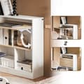 Miniatyrbild 9 av 11: SoBuy Klaffbord Skrivbord Datorbord Laptopbord Arbetsbord FWT104-WN