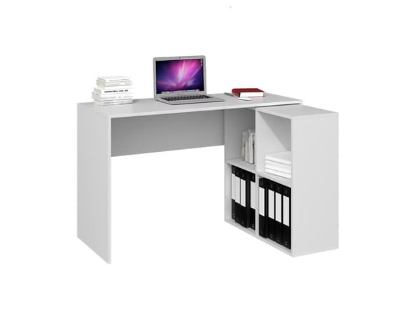 Plus skrivebord 2x2 HVID