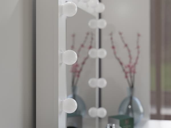 Marina T+ 2S+L sminkbordsset, VIT