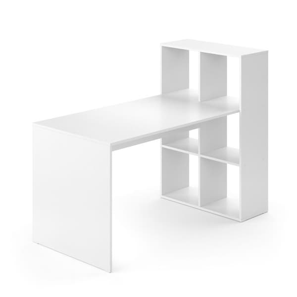 Vicco Emir skrivbord, Vit, 72 x 144 cm