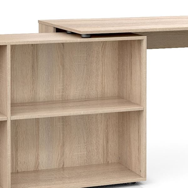 Vicco FlexPlus Hörnskrivbord, Sonoma, 137 x 60 cm