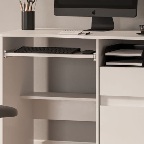 Vicco Office Polo, Vit, 91 x 59 cm
