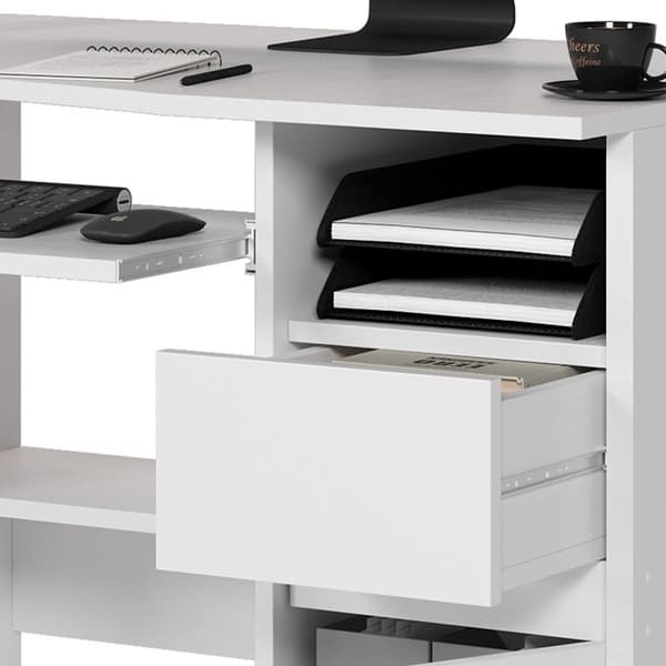 Vicco Office Polo, Vit, 91 x 59 cm