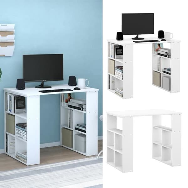 Vicco Arwen kontorsbord vitt