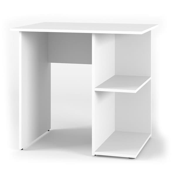 Vicco Simple Skrivbord, Vit, 82 x 60 cm