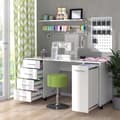 Miniatyrbild 4 av 6: Vicco Verona skrivbord, Vit, 148 x 60 cm