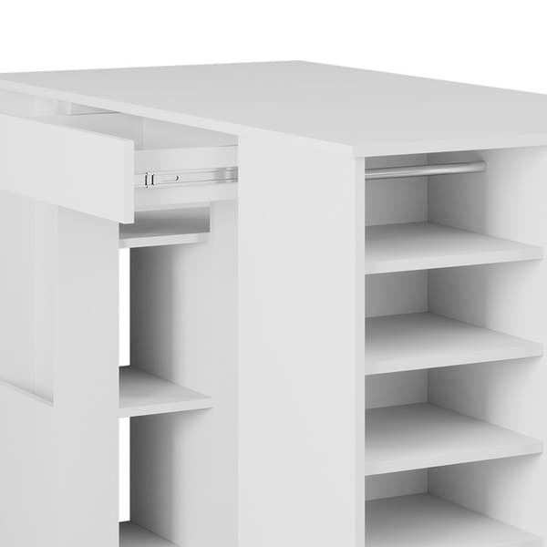 Vicco Victoria skrivbord, Vit, 135,2 x 68 cm