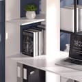Miniatyrbild 5 av 6: Tower Desk, 122,2 x 55,2 cm med 4 fack, Vit, Vicco