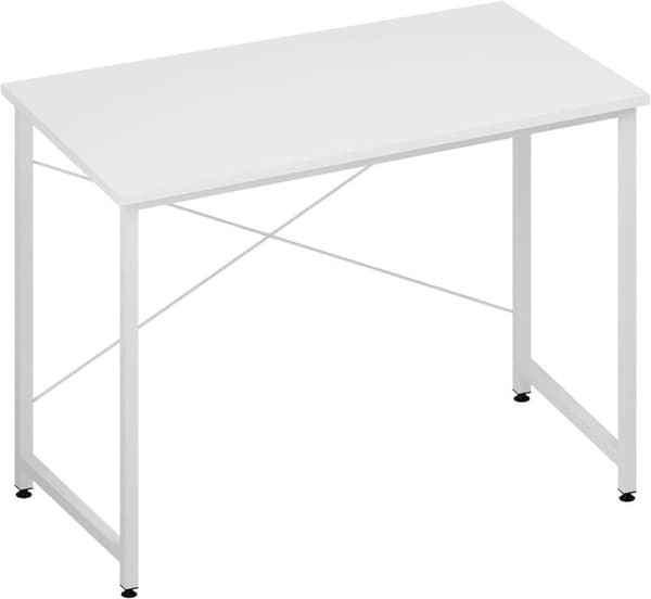 Rootz computerbord - kontorbord - studiebord - rummelig bordplade - 100 cm x 75 cm x 50 cm - E1 træmateriale - stabil struktur