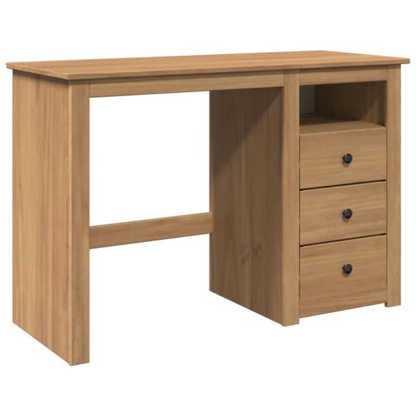 Skrivbord Panama 112x45x75 cm massiv furu